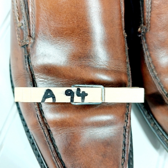 Ecco New Jersey Leather Slip On Loafers A94 - Picture 14 of 14